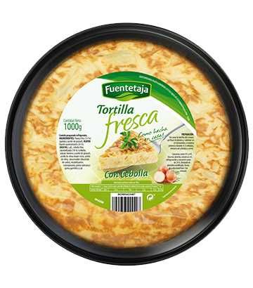 Tortilha de batata pasteurizada com cebola 1000 gr