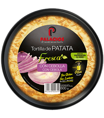 Omelete de batata com cebola (fresca)