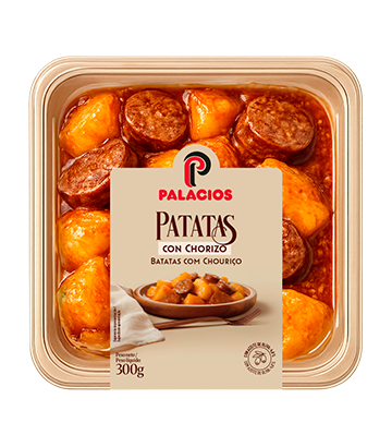 Batatas com chouri�o