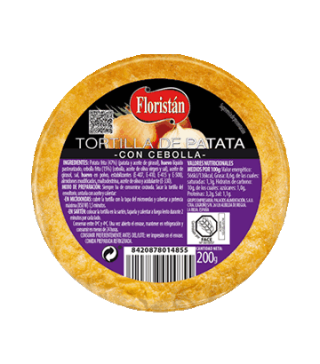 Tortilha de batata com cebola mni